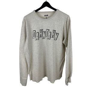 Mens Y2K Tailgate Brand Dahntahn Pittsburgh Lingo Graphic Shirt Size L